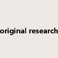 original research是什么意思