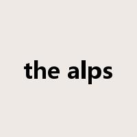 the alps是什么意思