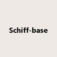 Schiff-base是什么意思