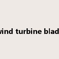 wind turbine blade是什么意思