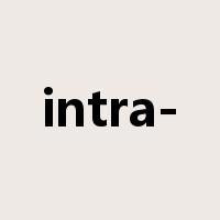 intra-是什么意思