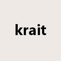 krait是什么意思