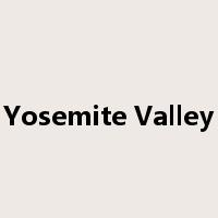 Yosemite Valley是什么意思