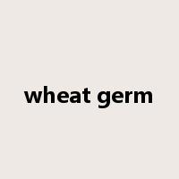 wheat germ是什么意思