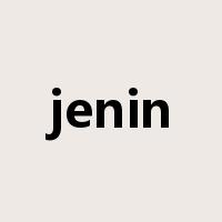 jenin是什么意思