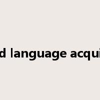 second language acquisition是什么意思