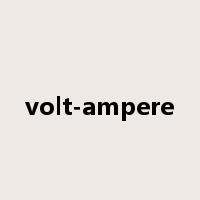 volt-ampere是什么意思