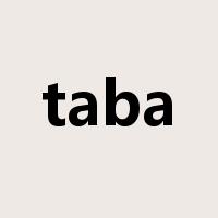 taba是什么意思