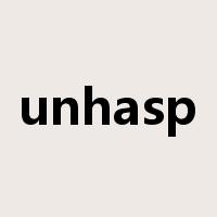 unhasp是什么意思