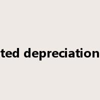 Accelerated depreciation method是什么意思