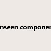 unseen component是什么意思