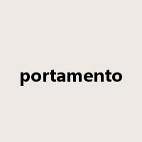 portamento是什么意思