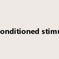 unconditioned stimulus是什么意思