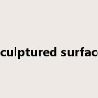 sculptured surface是什么意思