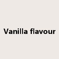 Vanilla flavour是什么意思