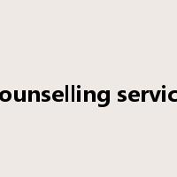 counselling service是什么意思