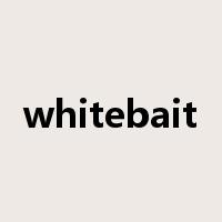 whitebait是什么意思