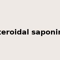 Steroidal saponins是什么意思