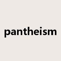pantheism是什么意思