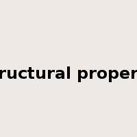 structural property是什么意思