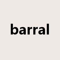 barral是什么意思