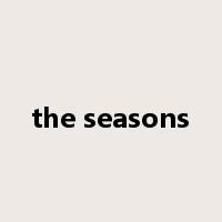 the seasons是什么意思