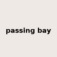 passing bay是什么意思