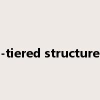 -tiered structure是什么意思