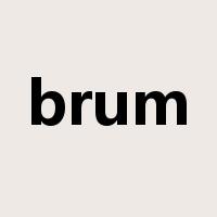 brum是什么意思