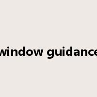 window guidance是什么意思