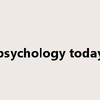 psychology today是什么意思