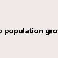 zero population growth是什么意思