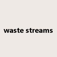 waste streams是什么意思