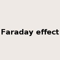 Faraday effect是什么意思