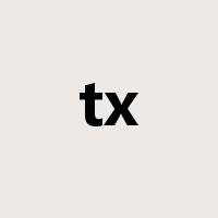tx是什么意思