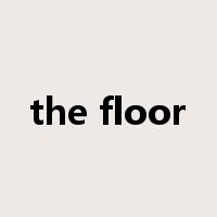 the floor是什么意思
