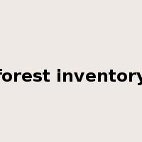 forest inventory是什么意思