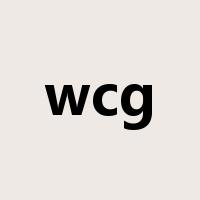 wcg是什么意思