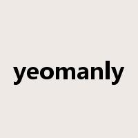 yeomanly是什么意思