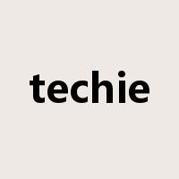 techie是什么意思