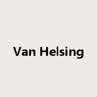 Van Helsing是什么意思