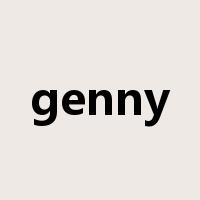 genny是什么意思