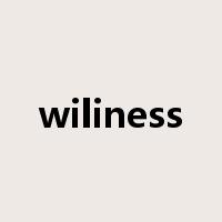 wiliness是什么意思