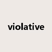 violative是什么意思