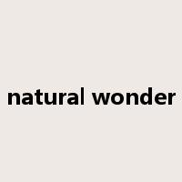 natural wonder是什么意思