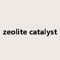 zeolite catalyst是什么意思