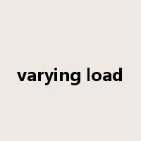varying load是什么意思