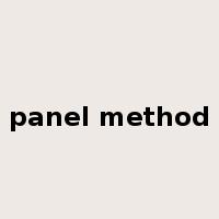 panel method是什么意思
