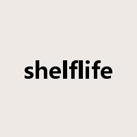 shelflife是什么意思