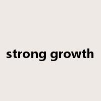 strong growth是什么意思